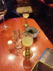 Mise en pratique de ce qu'il y a sur la boite avec un limoncello maison