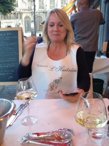 Klaar voor the plat de resistance et le sourire en prime. L'entrée était délicieuse